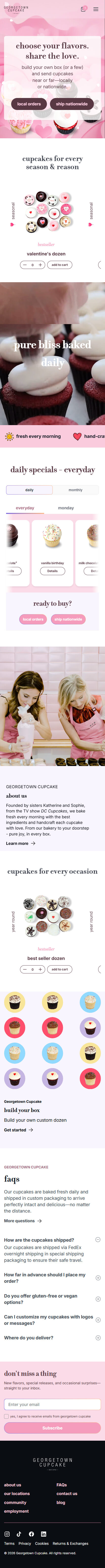 Georgetown Cupcake